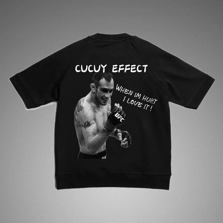 Cucuy Effect Siyah Oversize T-shirt 
