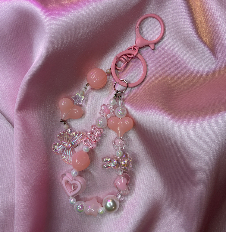 Pink Hook Charm