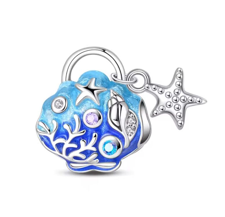Gümüş İstiridye Charm