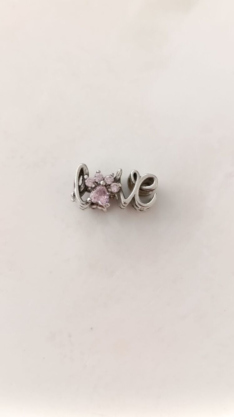 Gümüş Love Charm