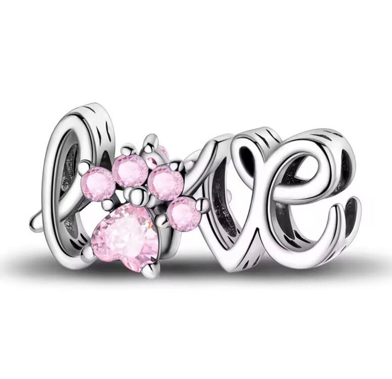 Gümüş Love Charm