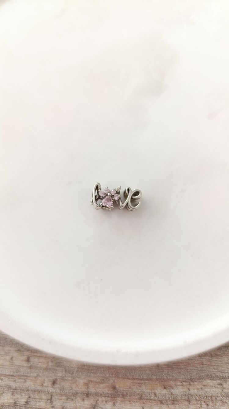 Gümüş Love Charm