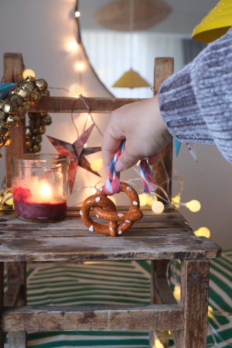 pretzel duvar süsü