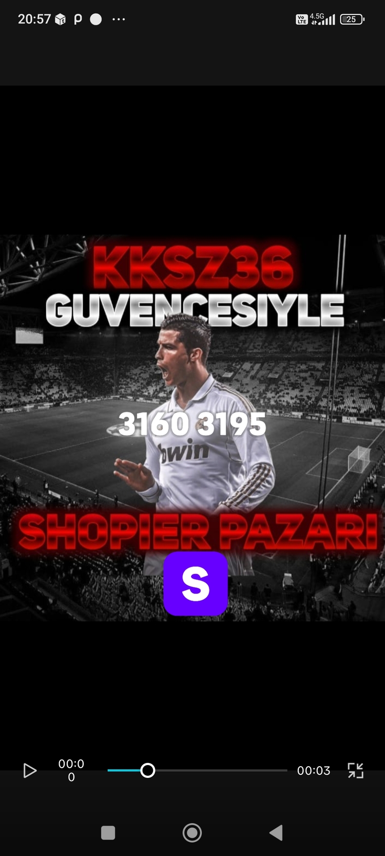 E Football 3160-3195 Kgli Garantili Bombacı Hesap