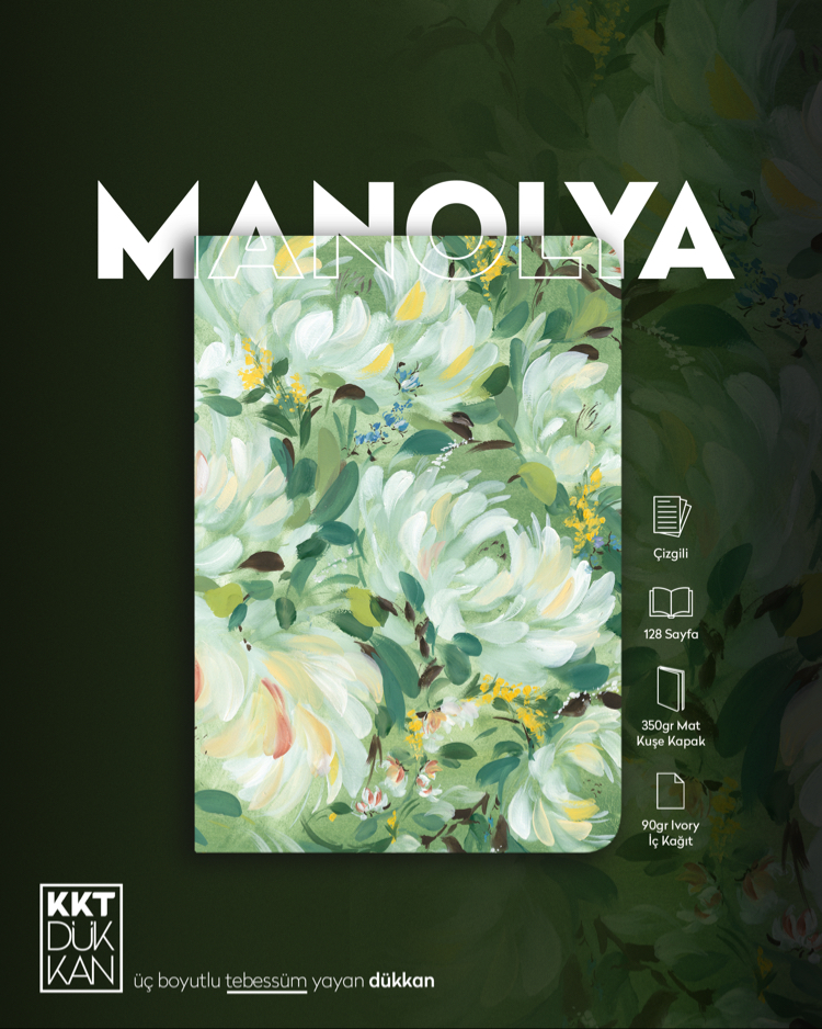 Manolya Defter (Amerikan Cilt Çizgili/ Soft Touch)