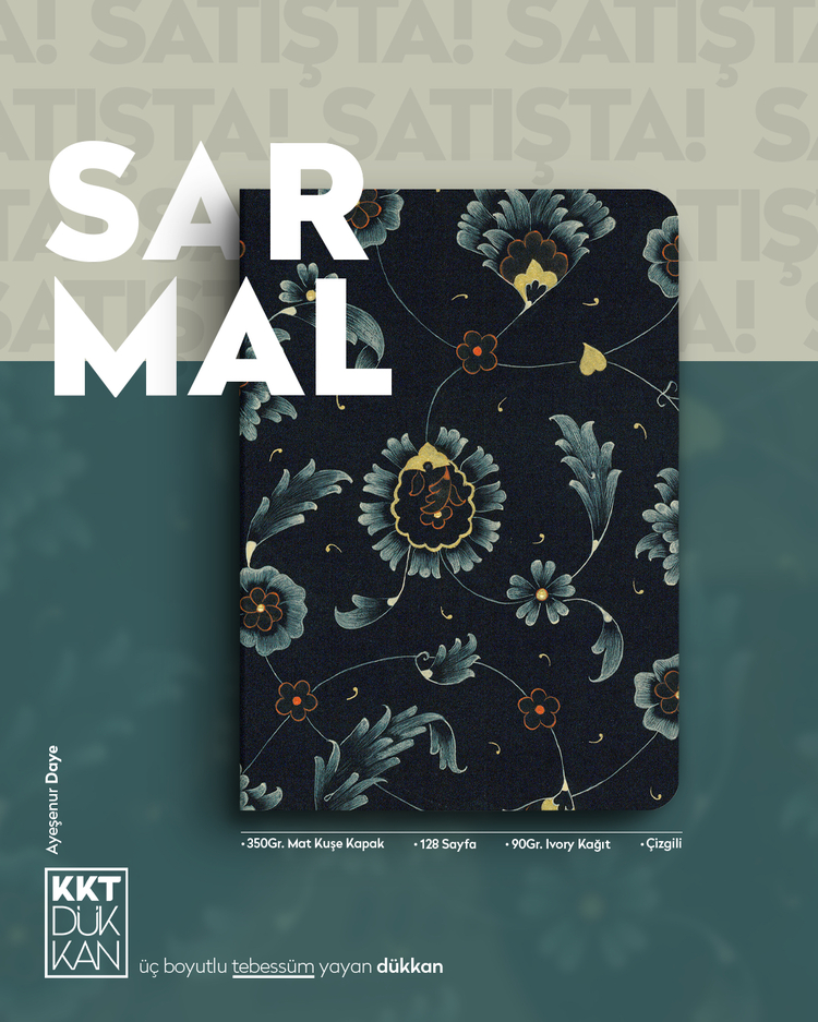 Sarmal Defter (Çizgili/ Amerikan Cilt)