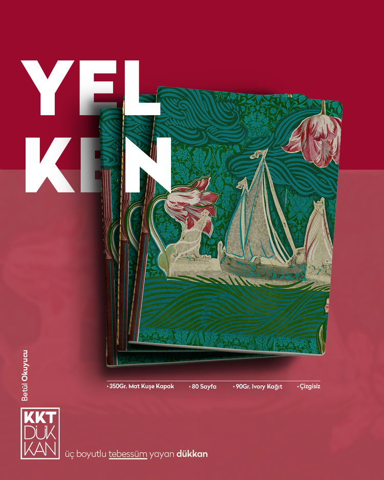 Yelken Defter (Çizgisiz / Dikişli Cilt)