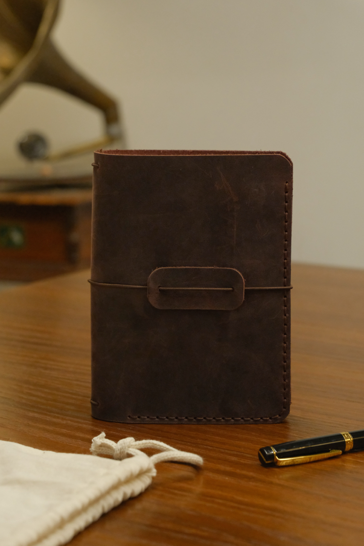 Crazy Deri Acı Kahve Traveler Journal