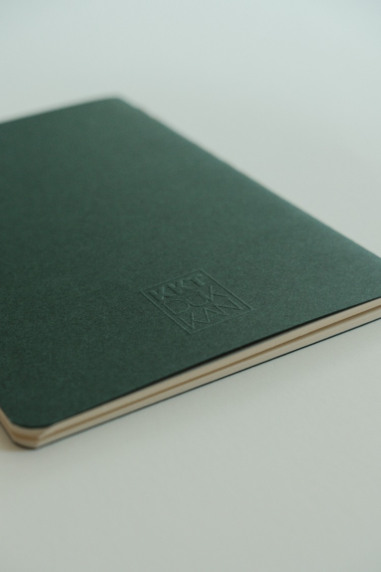 Çam Yeşili Kraft Defter
