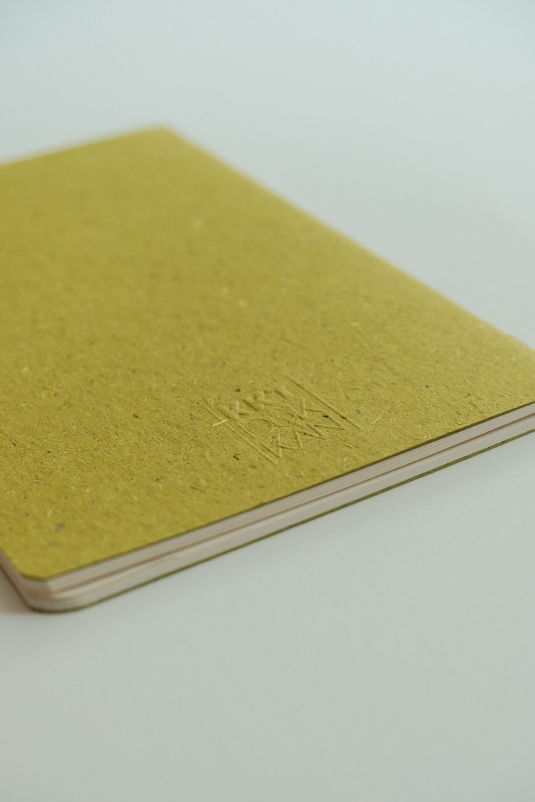 Yağ Yeşili Kraft Defter