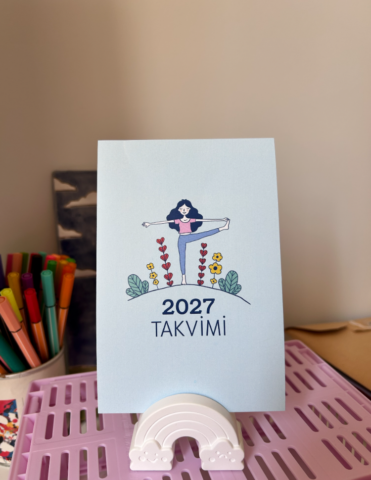 2027 Masaüstü Takvim