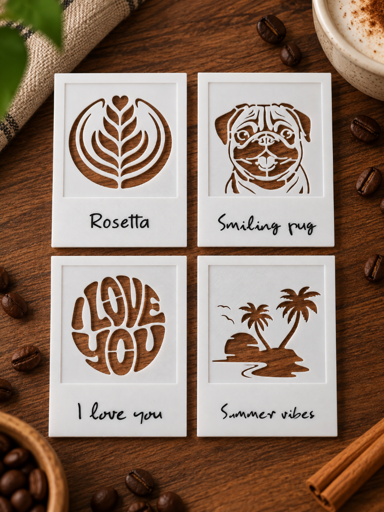 KLON Latte Art Camera – Coffee Art Kahve Süsleme ve Desen Aparatı