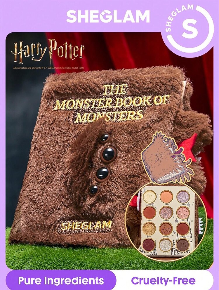 Harry Potter Sheglam Monster Book Of Monsters Kahverengi Far Paleti