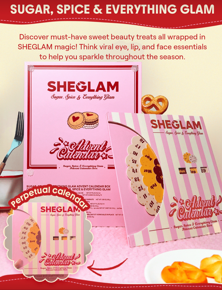 SHEGLAM Advent Calendar Komple Set