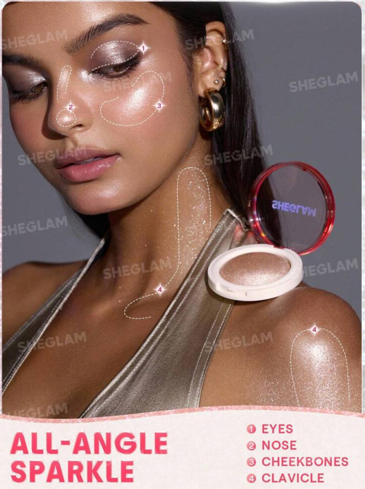 SHEGLAM Glowchi Bouncy Highlighter - Red Bean
