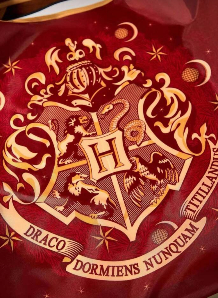  X SHEGLAM Harry Potter Badge Printed Bez Çanta