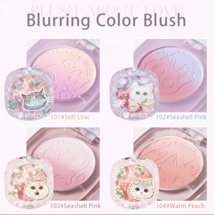 ROZO Meow Meow Blush - 104#Warm Peach