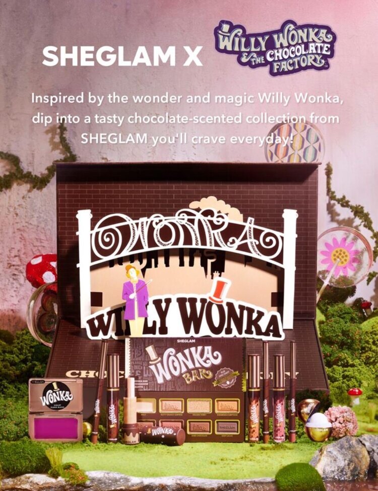 Sheglam Willy Wonka Full Collection Makyaj Seti
