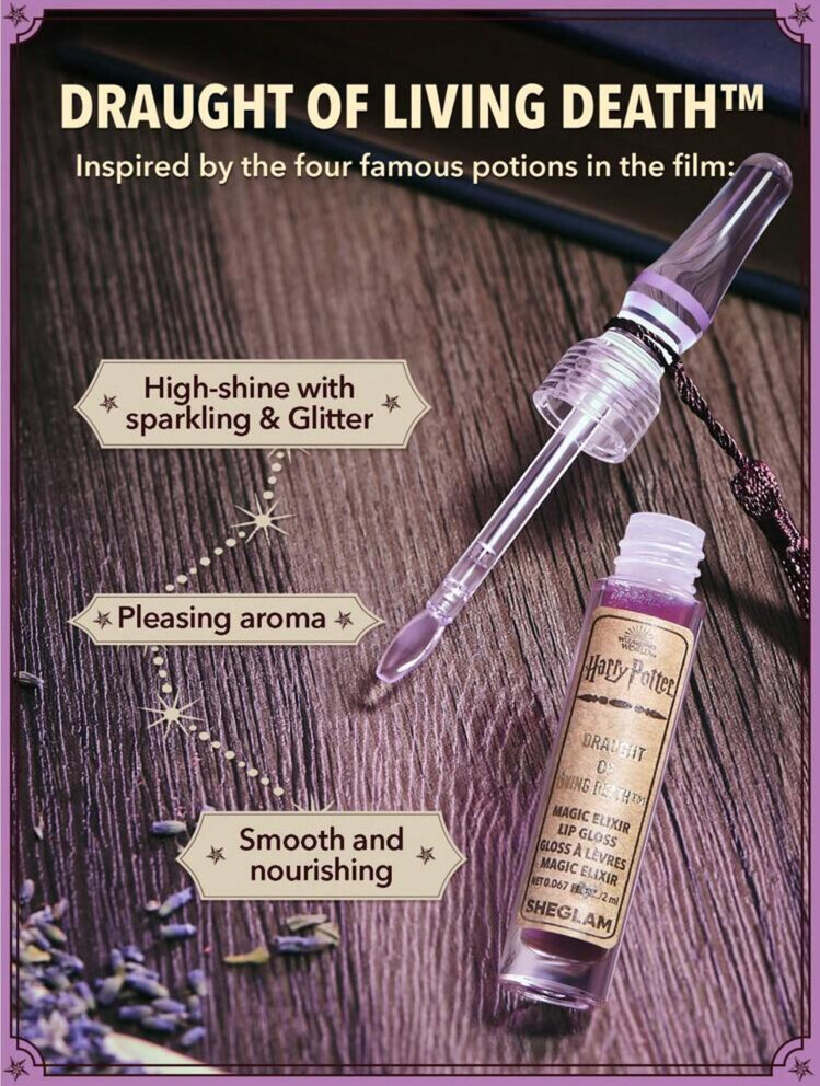 Harry Potter Magic Elixir Lip Gloss - Draught Of Living Death