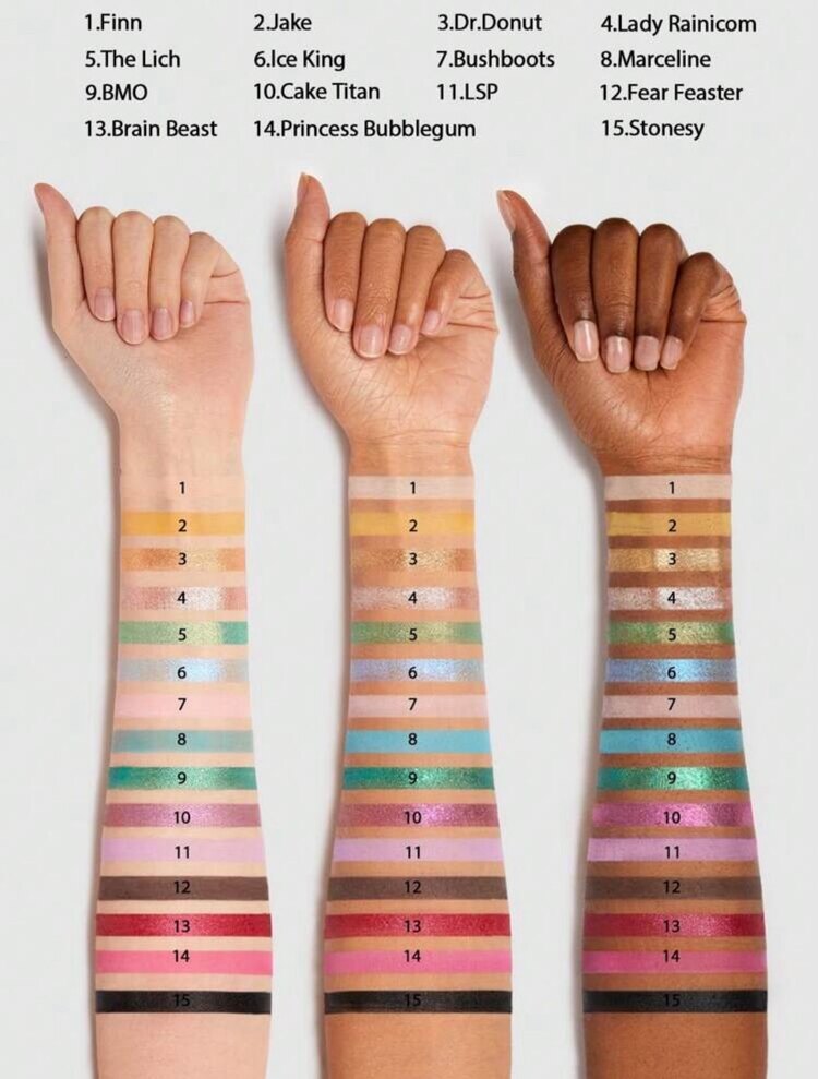 Adventure Time x SHEGLAM Palet Far