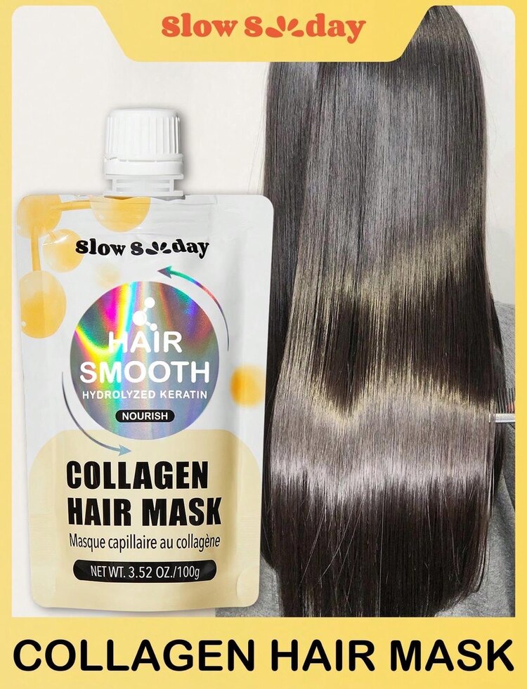 SlowSunday Collagen İçerikli Nemlendirici Etkili Saç Maskesi - 100g