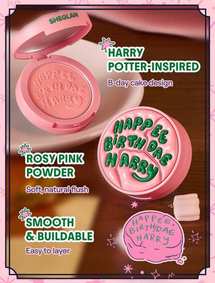 Sheglam X Harry Potter Powder Allık