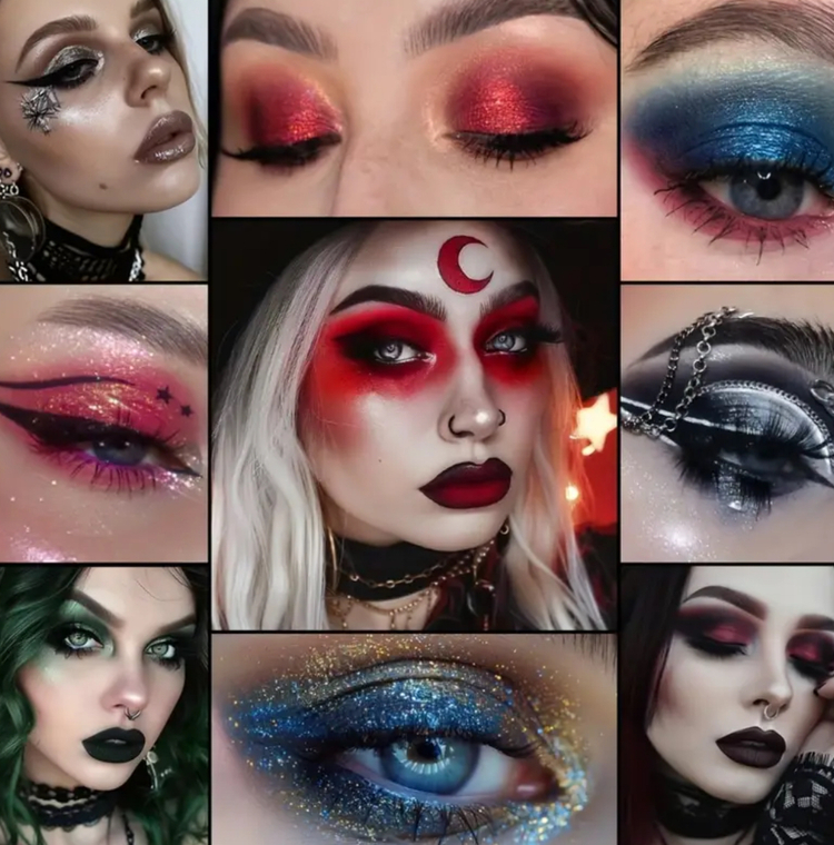 15 Renk Gothic Smoky Eyes Far Paleti