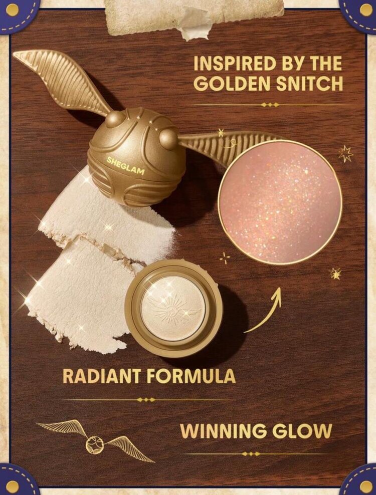 Sheglam X Harry Potter Golden Snitch Highlighter