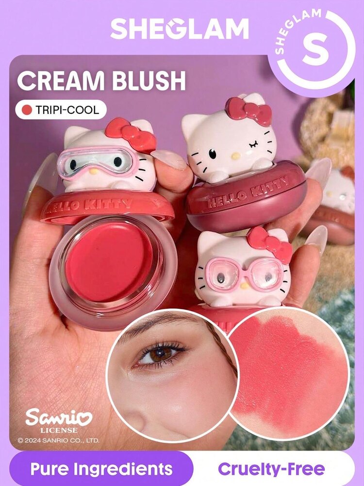 Sheglam Hello Kitty Allık Serisi - Cream Blush 