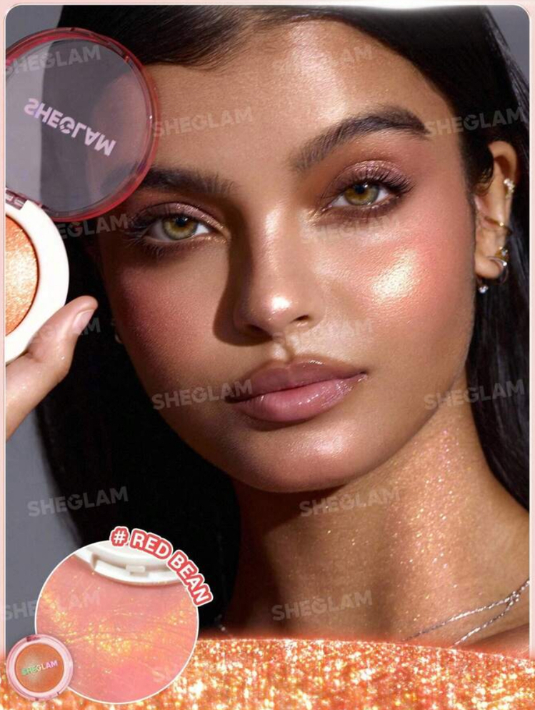 SHEGLAM Glowchi Bouncy Highlighter - Red Bean