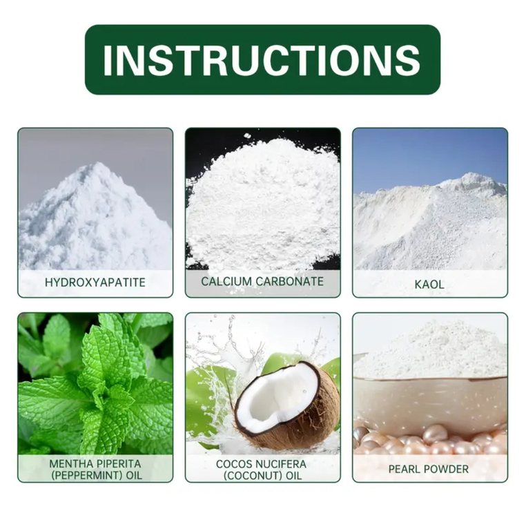 YILEST Natural Coconut Oil & Mint Beyazlatıcı Diş Tozu