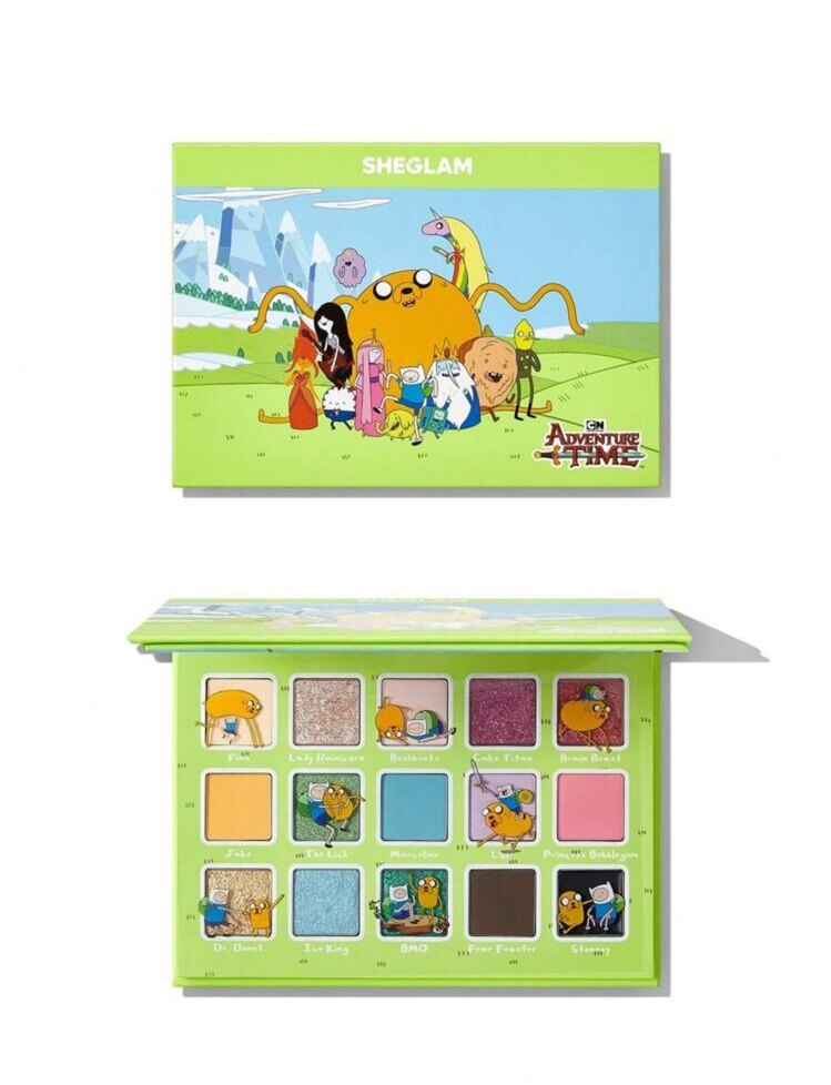 Adventure Time x SHEGLAM Palet Far