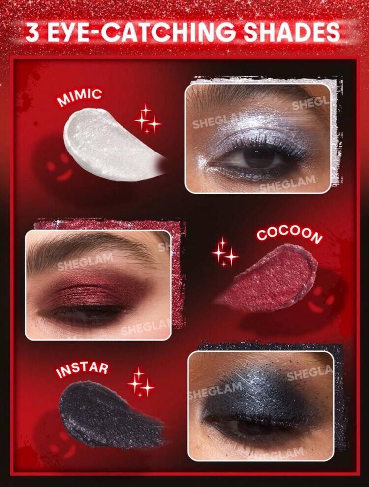 Crystal Flutter Glitter Jel Y2K Simli Far - Mimic