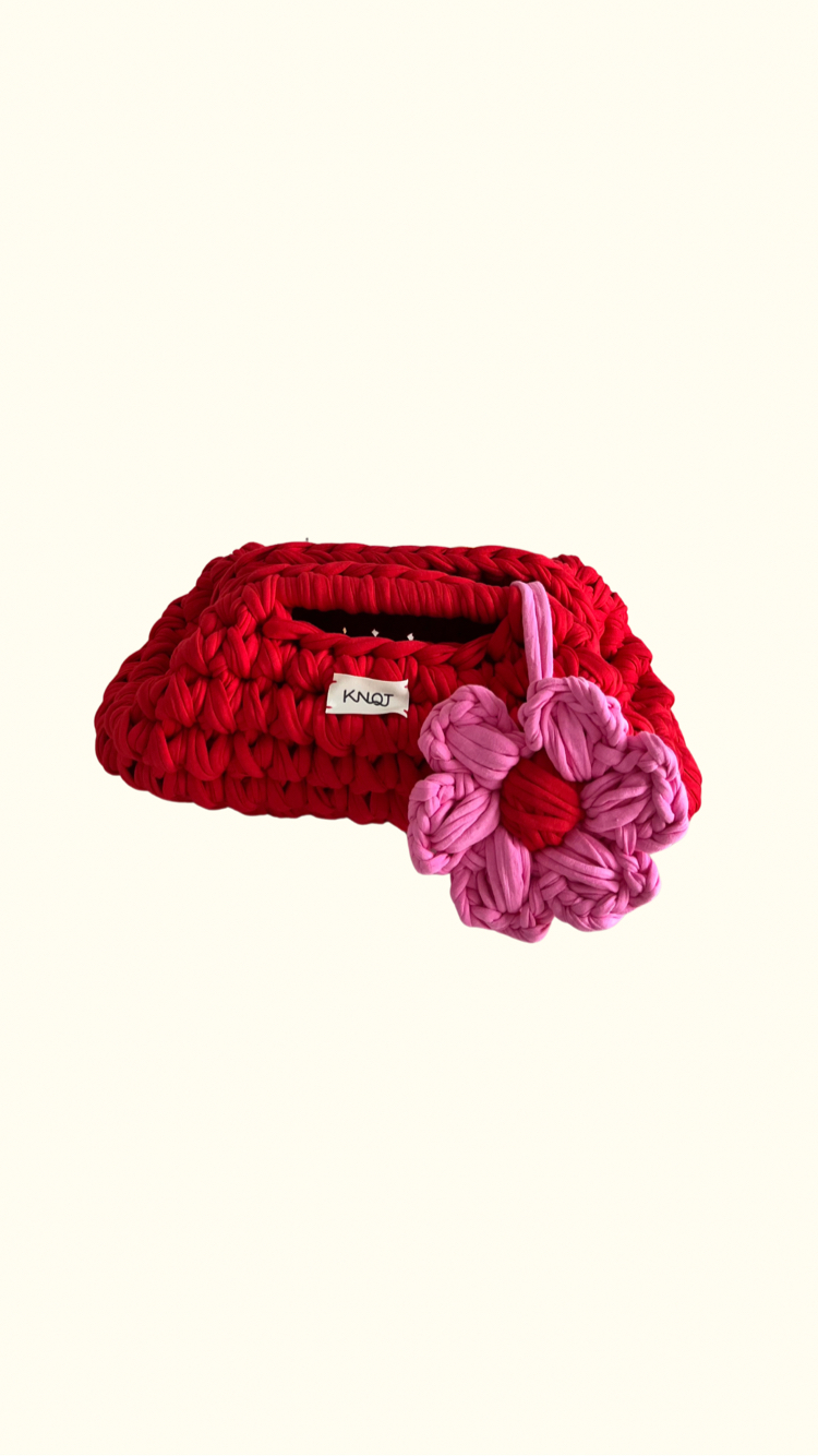 KNOT Pouch/Red Hot