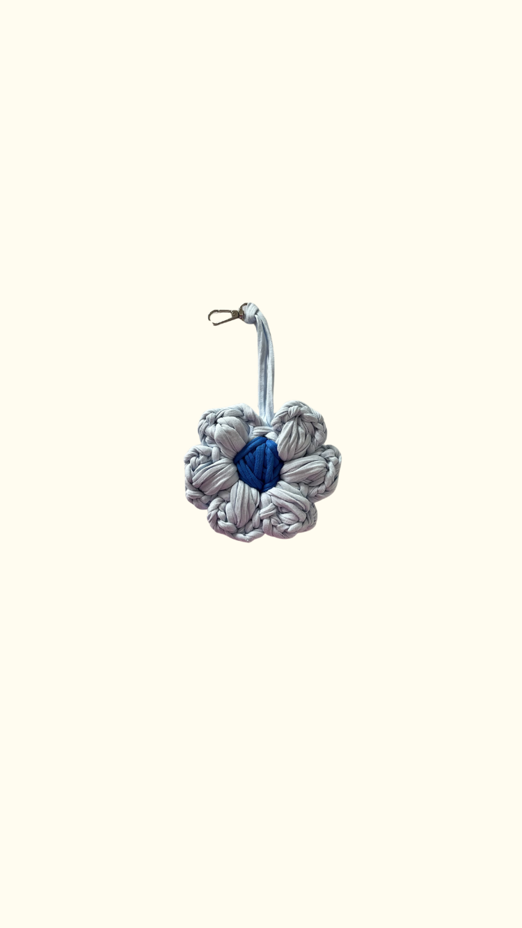 Daisy Charm / Ice Blue