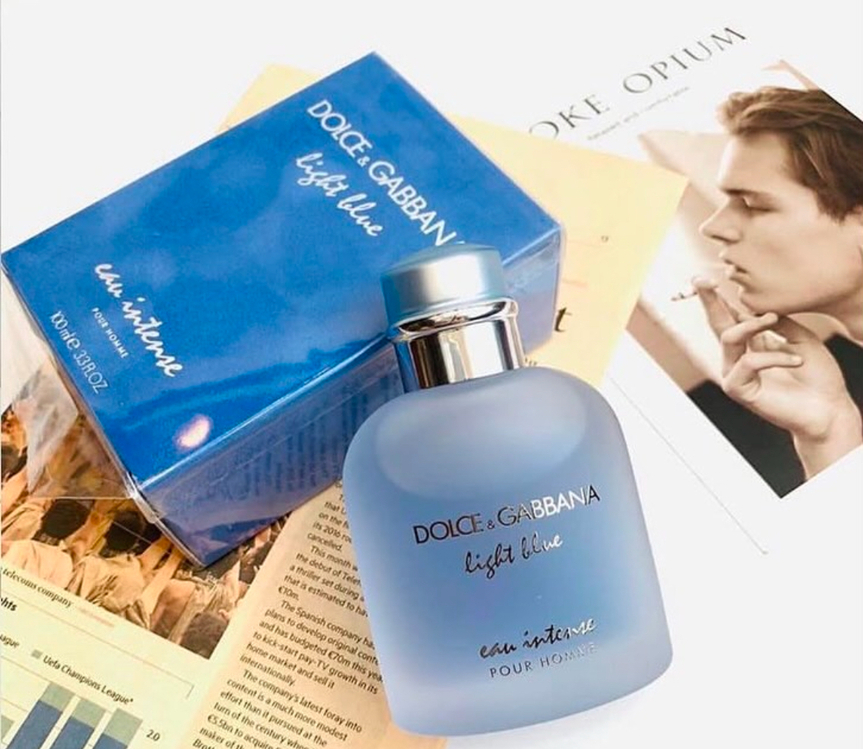 Dolce & Gabbana Light Blue Eau Intense EDP 100ml Erkek Parfüm