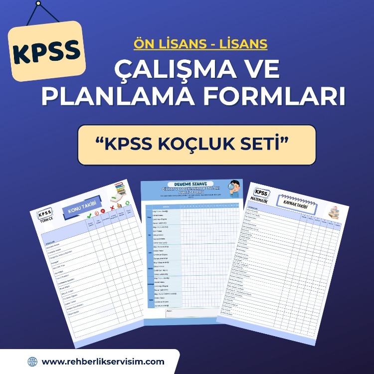 KPSS PLANLAMA VE TAKİP SETİ-PDF
