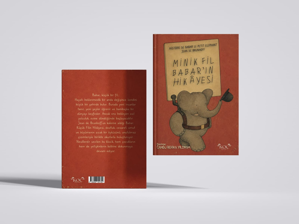 JEAN DE BRUNHOFF | MİNİK FİL BABAR’IN HİKAYESİ (ÇEVİRİ) ÇEVİREN: CANSU BERİKA YILDIRIM