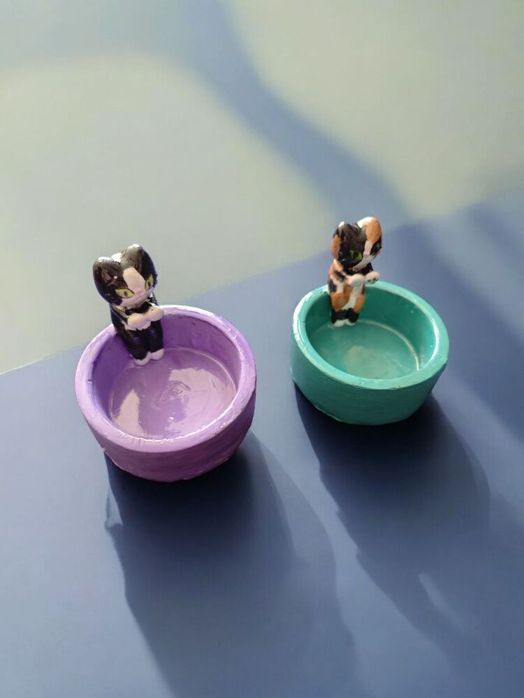 Üşüyen Keduş Tealight Mumluk