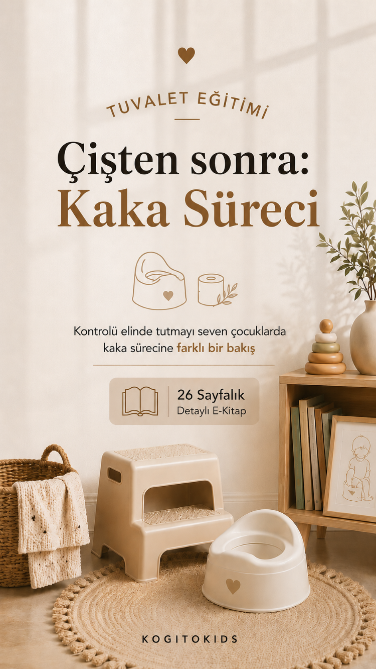 Tuvalet Eğitimi: Çişten Sonra; Kaka Süreci.