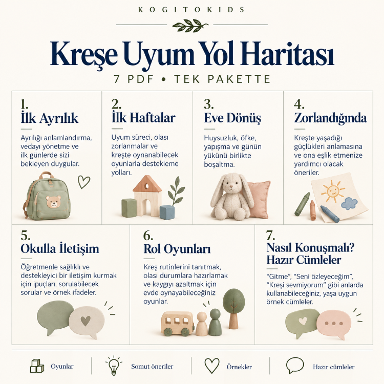 Kreşe Uyum Yol Haritası | 7 Konuda Uyum Süreci