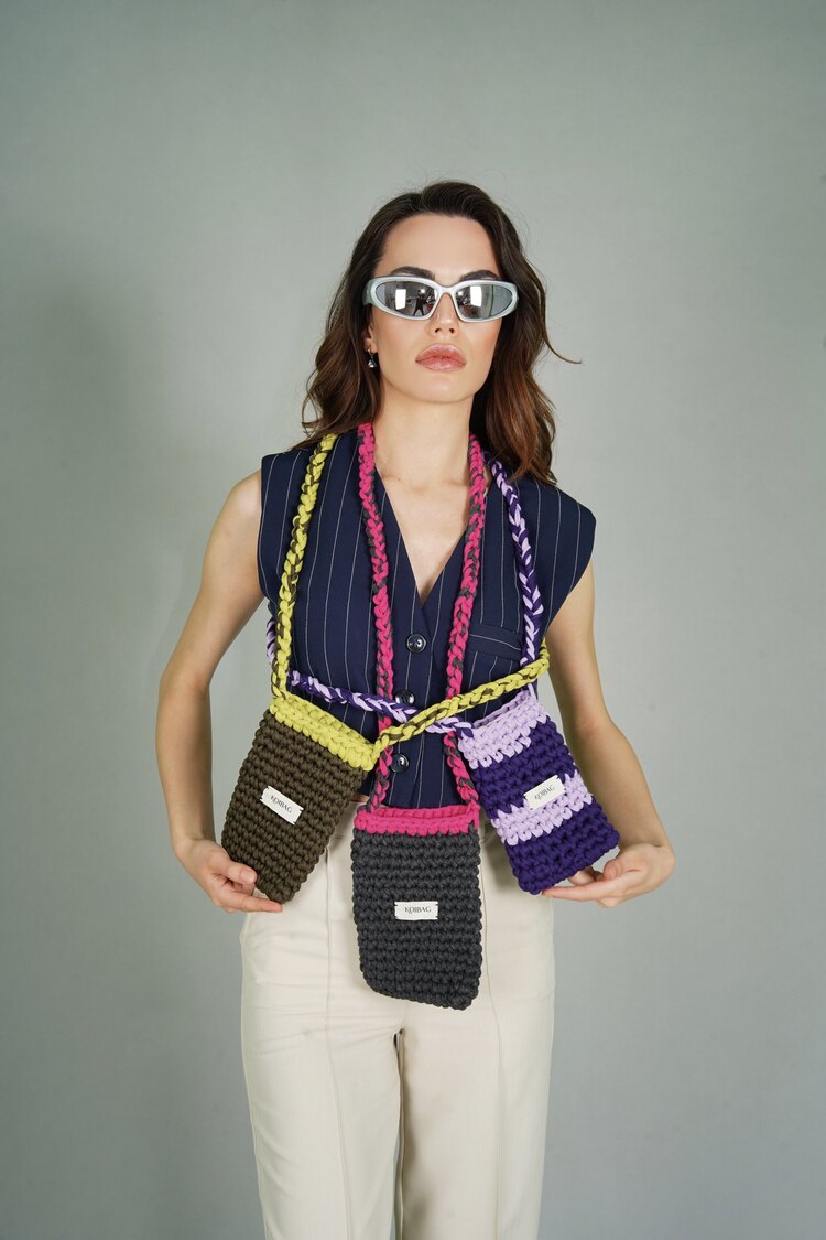 Green Phone Bag