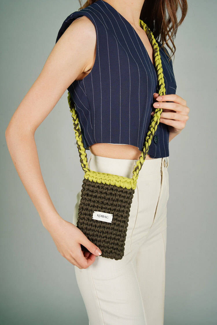 Green Phone Bag