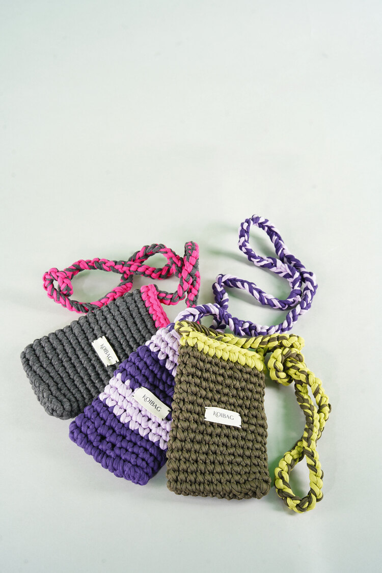 Purple Phone Bag