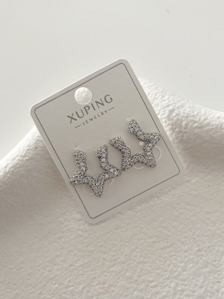 silver yıldız küpe | xuping