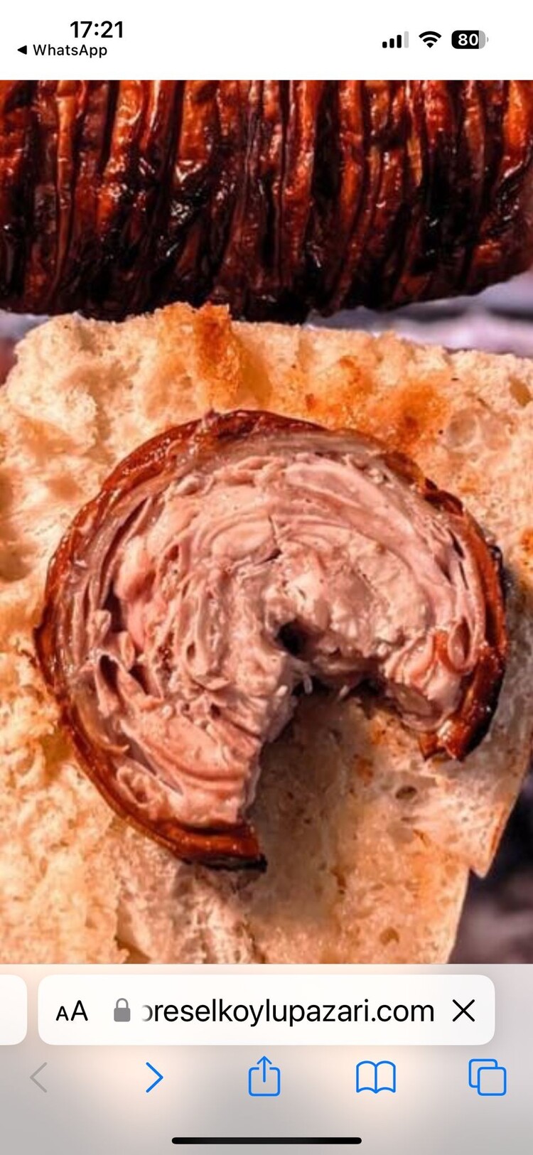 özel kampanyalı ürün. 1 şiş 3 kg süt kuzu kokoreç
