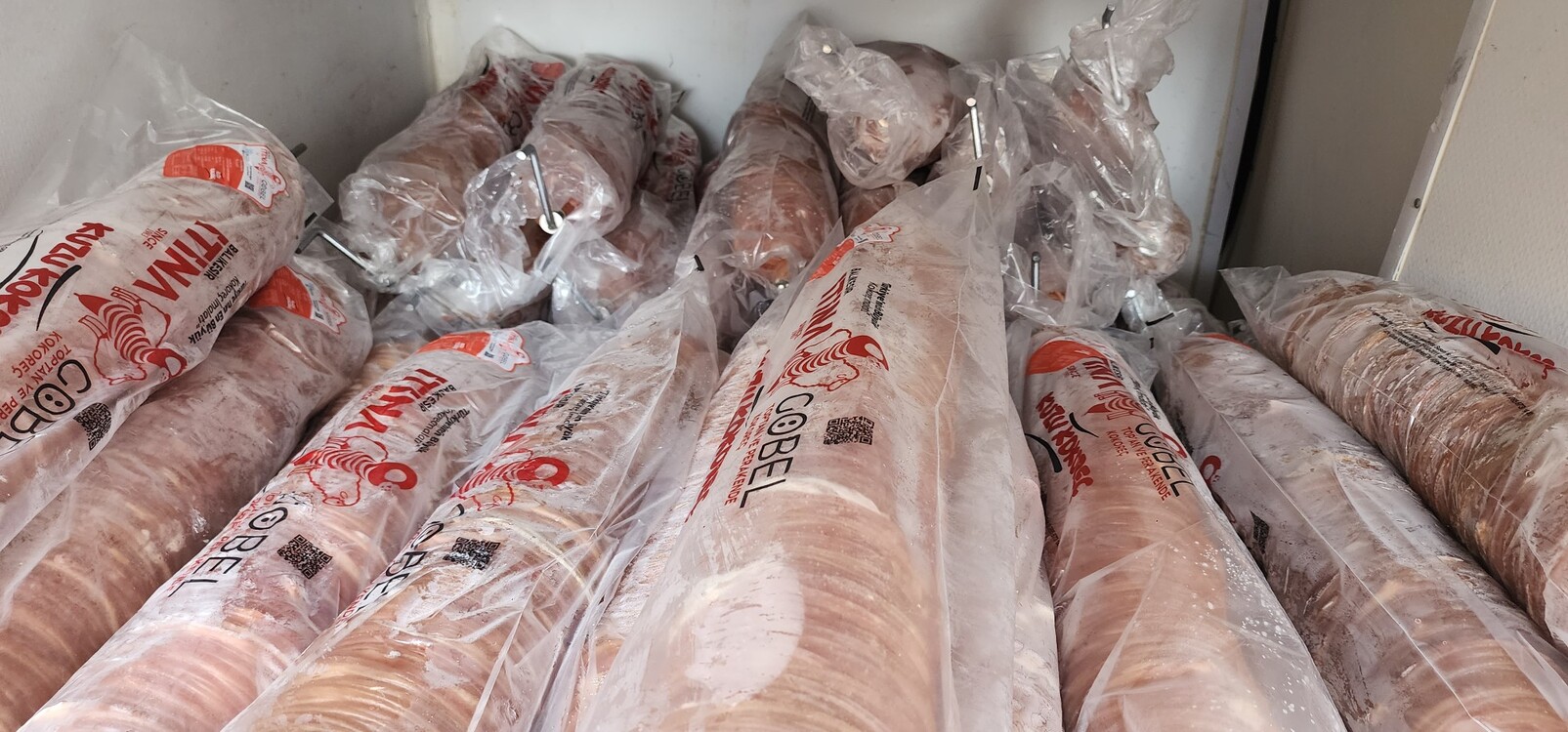 Çiğ 6.500 kg süt kuzu sisleri 