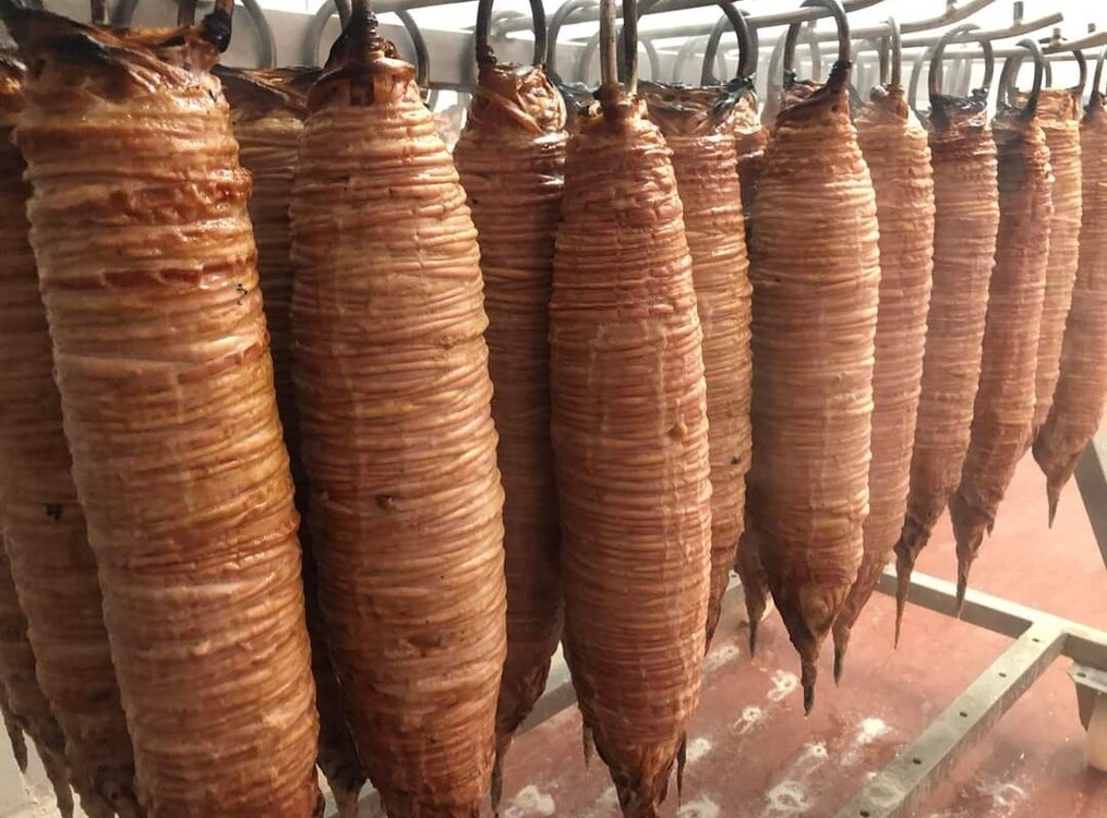 1 şiş 3 kg tam pişmiş izmir sarımı kuzu kokoreç 