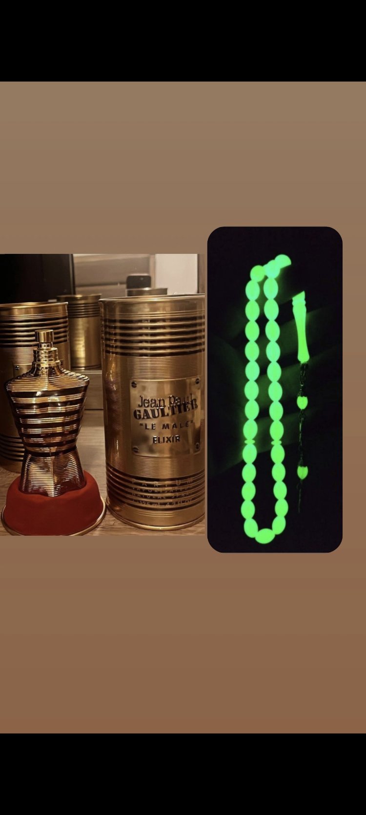 Jean Paul Elixir+KEDİGÖZ TESBİH