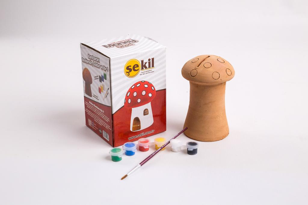 Şekil mantar kumbara